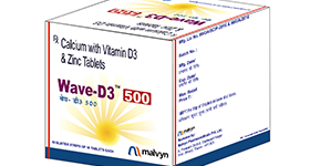 Malvyn Pharmaceuticals, Wave-D3-500