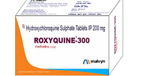 Malvyn Pharmaceuticals, roxyquine-300